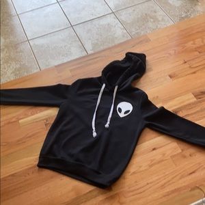 Black Alien Hoodie